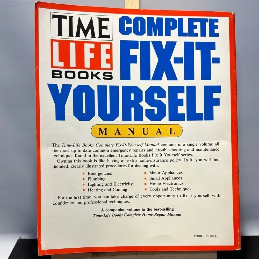 TIME LIFE Complete Fix-It Yourself Manual